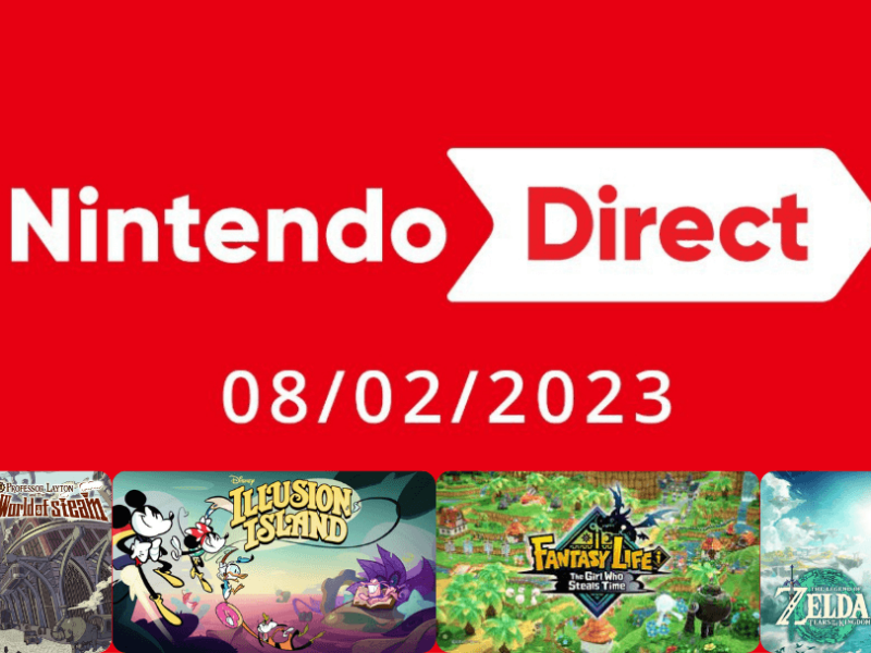 Le récap’ du Nintendo Direct (février 2023)