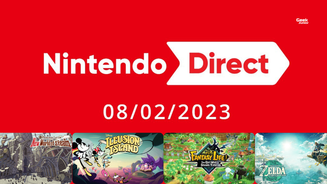 Le récap’ du Nintendo Direct (février 2023)