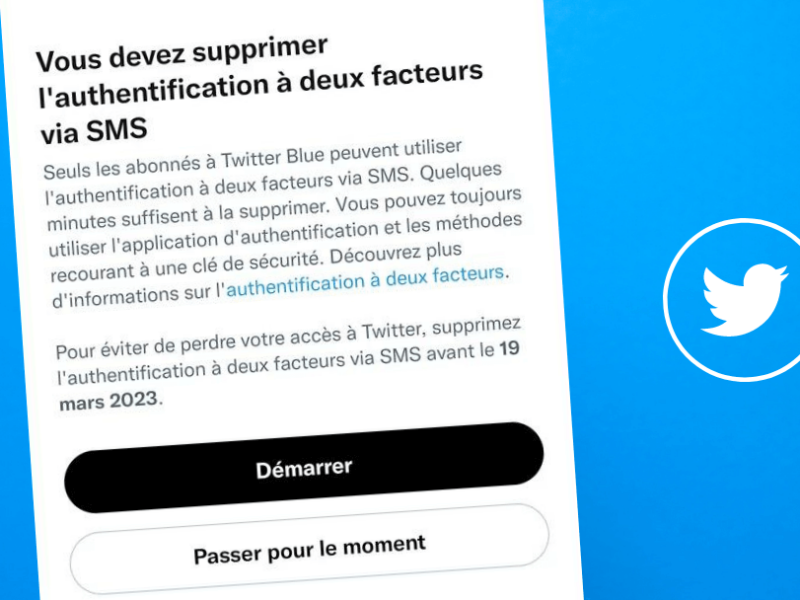 Moins de sécurité pour les utilisateurs qui n’utilisent pas Twitter Blue