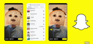 Nouveautés Snapchat recommandations et synchronisation des chansons