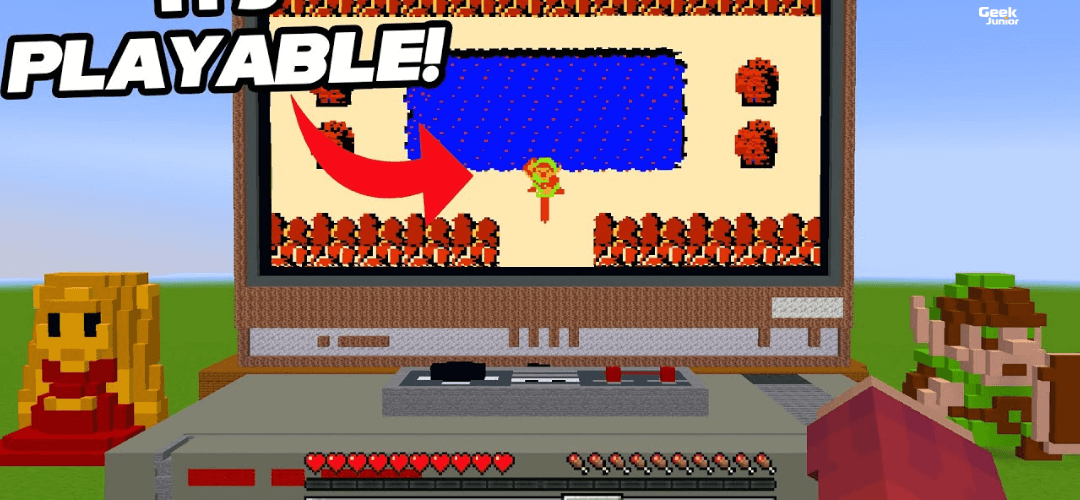 Un fan recréer The Legend of Zelda dans Minecraft