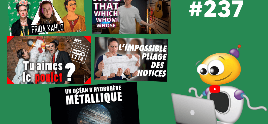 apprendre avec youtube #237
