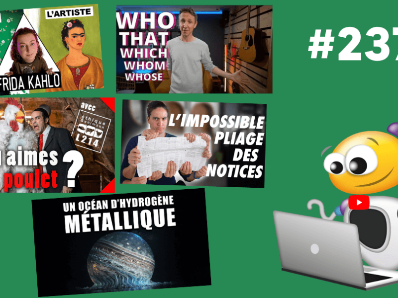 apprendre avec youtube #237
