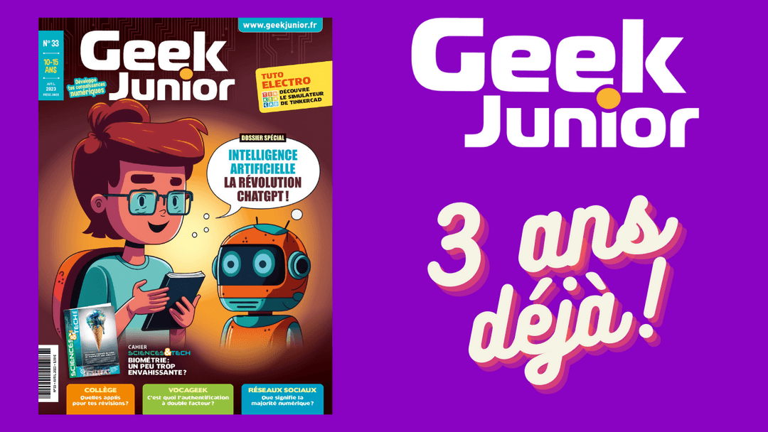 Geek Junior le magazine de culture numérique