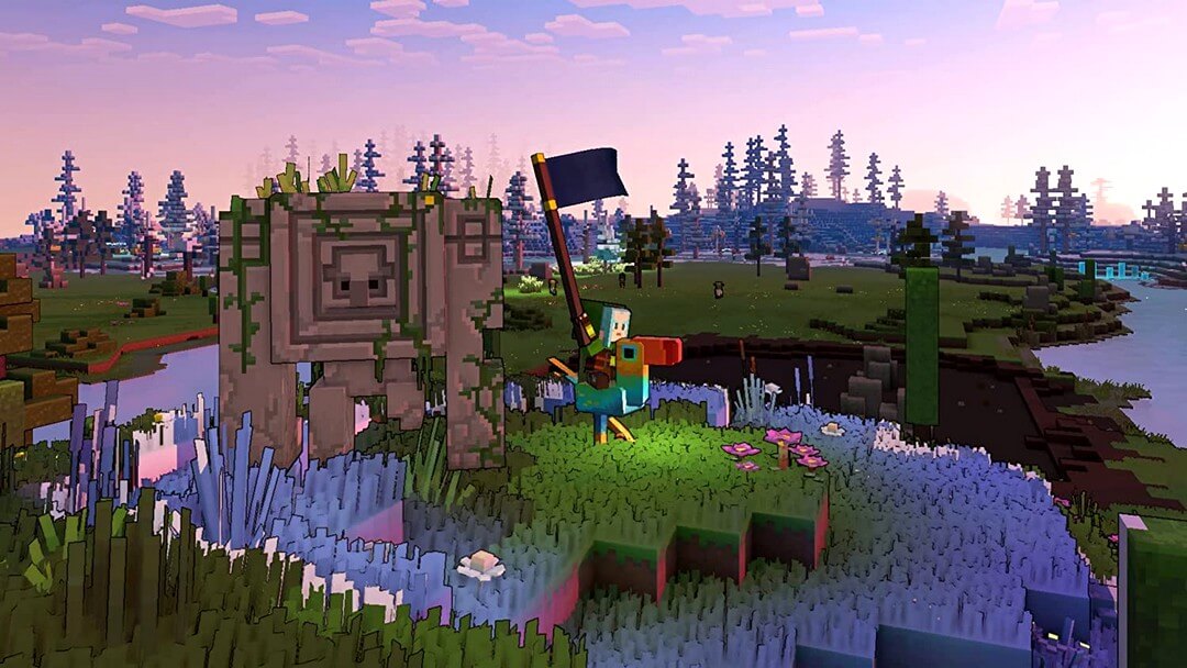 Sortie jeu vidéo : Minecraft Legends - Geek Junior 