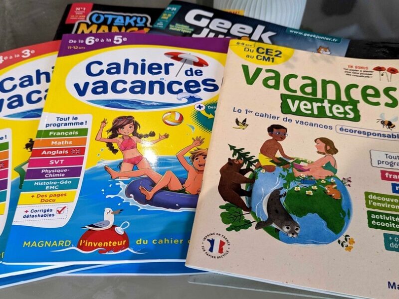 cahier vacances