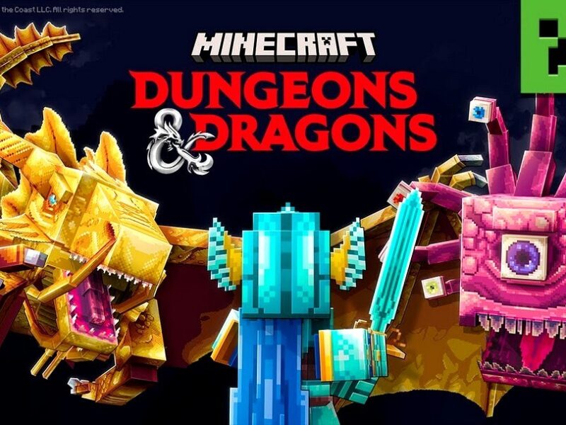 DLC Dungeons & Dragons de Minecraft