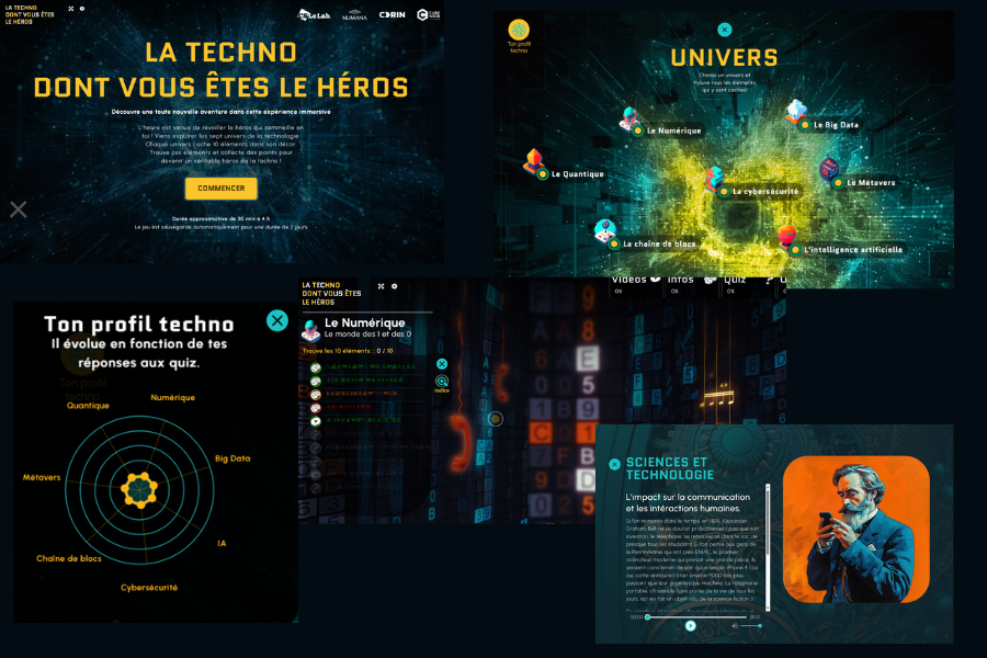 la techno dont vous êtes le héros