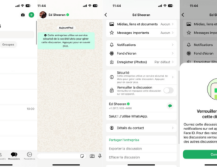 WhatsApp verrouillage