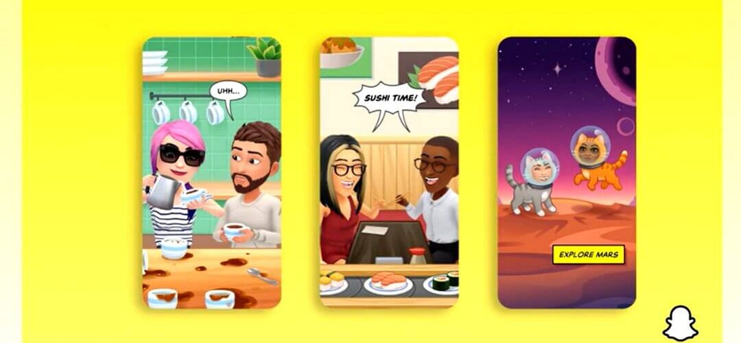 Bitmoji Stories