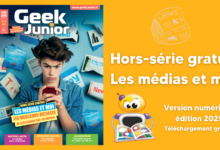 hors-série 2025 Geek Junior Les médias et moi