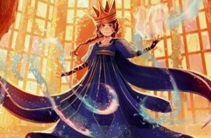 La fille roi du pays maudit