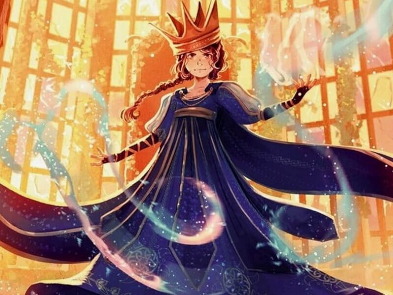 La fille roi du pays maudit
