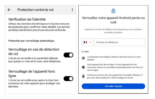 smartphone android sur