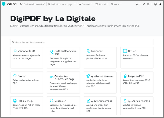 Screenshot DigiPDF