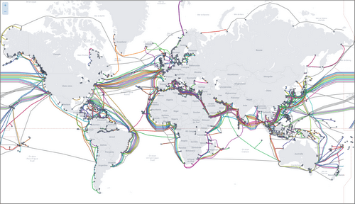 reseaux cables sous marins