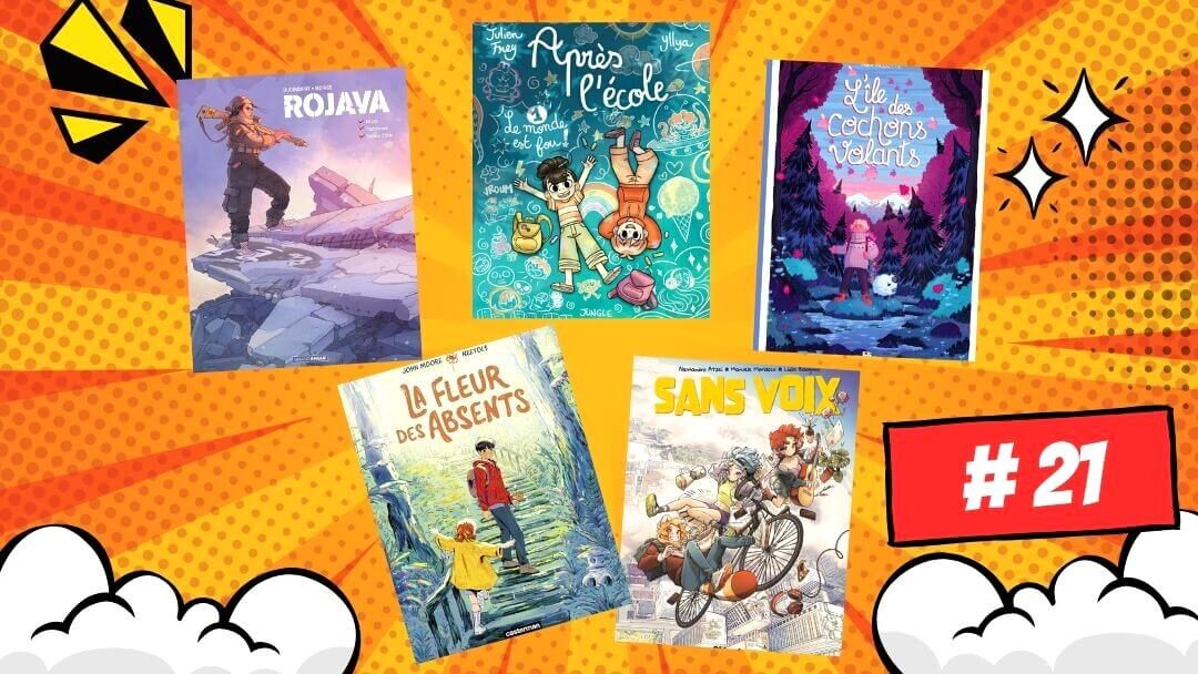 5 bandes dessinees 21