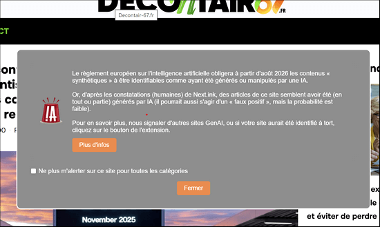 extension IA chrome next