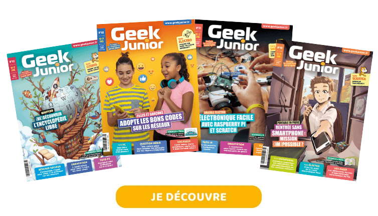 Geek Junior - Le webmag des ados connectés. Apps, jeux vidéos...