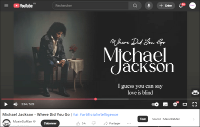 michael jackson fake