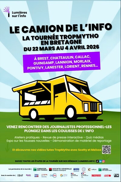 affiche camion de l info