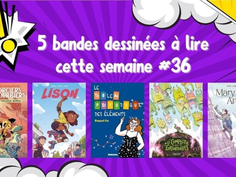 5 bandes dessinees 36