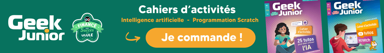 Cahiers d'activités Geek Junior 2026