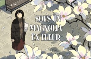 sous un magnolia c