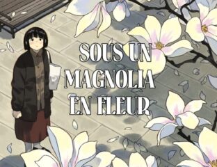 sous un magnolia c