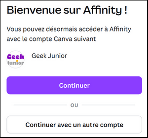 03 affinity connexion